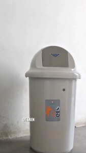 Tempat Sampah Geo 78 Liter Tutup Goyang Bulat 7170 Claris
