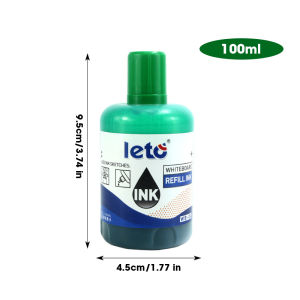 Bộ Mực Nạp Lại Cho Bút Viết Bảng Trắng 100ml - Gói Nhiều Màu Sắc (Đỏ Xanh Dương Đen Xanh Lá) Tương Thích Với Tất Cả Các Loại Bảng Trắng Có Thể Xóa Được