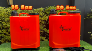 ถังโยก ไทยบ้าน KS16L 20L ถังพ่นยา 16ลิตร 20ลิตร ถังพ่นแบบมือโยก ไม่ต้องชาร์จแบต ไม่ต้องเติมน้ำมัน พลาสติกอย่างดี ใช้งานได้ทั้งวัน ถังพ่นยาด้ามโยก รับประกัน 6 เดือน สวดยวด