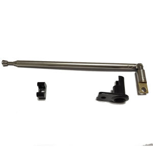 360 degree rotary radio telescopic rod antenna 4 stainless steel antenna MP3 antenna toy antenna