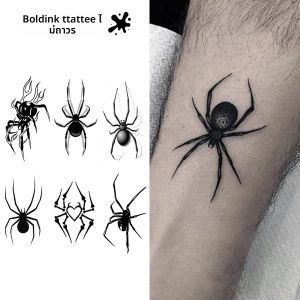 สไปเดอร์สักชั่วคราวนานถึง15วันเทคโนโลยีใหม่มายากลกันน้ำกึ่งถาวรสติกเกอร์