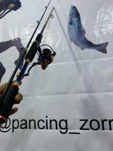 Joran daiwa pelangi  set bc zorro dragcliker