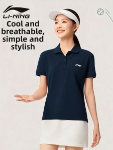 Li-Ning | Quick-dry T-shirt Light Thin Turn-down Collar Sport
