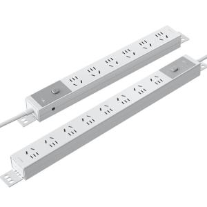Bull | Multi-Outlet Under-Desk No-Drill Required Power Strip