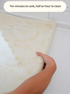 PVC 60CM*10M marble pattern kitchen waterproof and oil-proof stickers are heat-resistant
