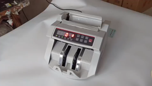 Currency Money Bill Counter with Counterfeit Detection  Cash Bill counting Machine Portable Money Counter Machine  UV/MG  Counterfeit Detection Financial Equipment Counterfeit Peso Dollar Yen
