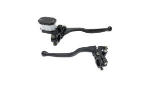 Handle Master Rem Brembo Sepasang Universal Hitam Silinder Master Rem Hidrolik Sepeda Motor