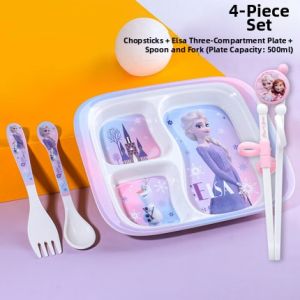 Disney | Heat-Resistant Partitioned Dinnerware Set for Children