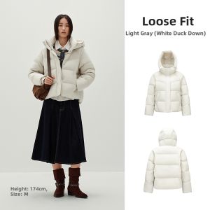 Semir | Winter Duck Down Outwear 90 Filling Loose Raglan Sleeves
