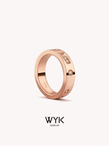 WYK | Morse Code Unique Design Couple Ring