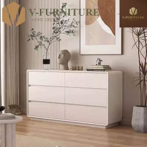 Tủ gỗ decor tủ trang trí phòng khách phòng ngủ tủ đựng đồ nhiều ngăn LAYLA sang trọng tiện lợi TG-03