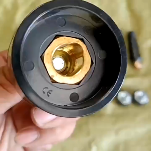 European Quick plug DKJ10-25 argon arc Welding gun Accessories Cable Welding Handle wire Joint Welding Machine Connector Square cable Coupler Tools & Home Improvement Power Tools Welding Tools