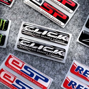 Xe máy điện Xe thả keo dán 3D stereo dán phản quang cá nhân hình dán trang trí nhiều hoa văn nhiều màu sắc