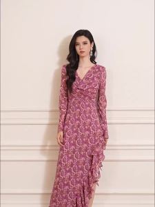 French Style High Waist Slim Fit Dress 7264