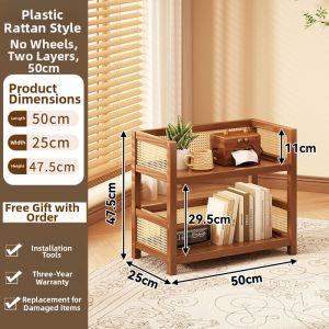 Portable Storage Shelf On Wheels