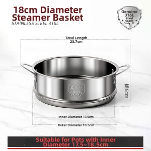 Food-grade Versatile Steamer Basket