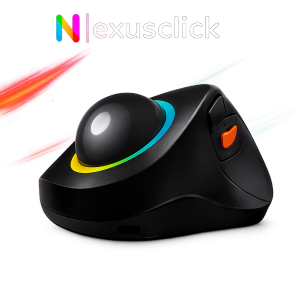 Wrist Rest Mouse/Wireless Trackball Mouse Ergonomic Vertical Optical Mice Dual-Mode 2.4G/Bluetooth Rechargeable Mouse For PC