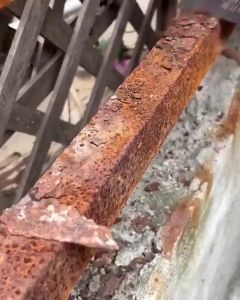 Anti Rust Paint With Brush For Rusty Metal Steel Stair Railings Odorless Wear Resistance Strong Adhesion Rust Remover