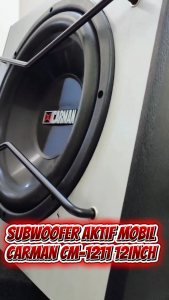 Subwoofer Aktif Mobil 12 Inch Bassbox CARMAN CM-1211 / Carman CM 1211 / CM1211