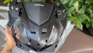 Mặt nạ lót/ Mặt nạ trong đen nhám zin hãng Honda xe Winner X. (2018 2019 2020 và 2021) Ver2