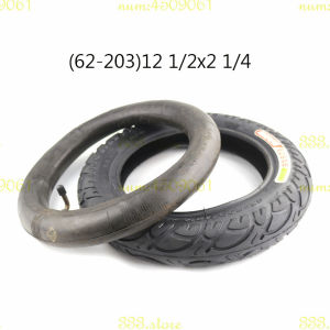 12 1/2 X 2 1/4 (62-203) Tire Fits Many Gas Electric Scooters 12 Inch Tube Tire For ST1201 ST1202 E-Bike 12 1/2X2 1/4