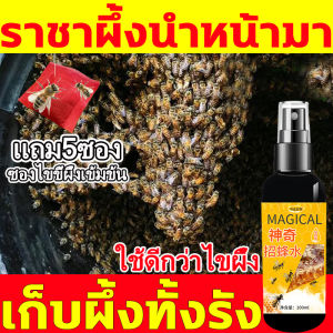 ผึ้งมาทันที เก็บผึ้งทั้งฝูง หัวเชื้อล่อผึ้ง ใช้ดีกว่าไขผึ้ง ฟีโรโมนล่อผึ้ง สมุนไพร 30 ชนิด รส แท้ 100% รุ่นใหม่ 2024 ดึงดู 10,000 ตัว ไขผึ้ง ไขขี้ น้ำยา ล่อผึ้ง ขี้ผึ้ง 100 ไขผึ้งธรรมชาติ