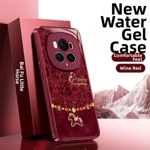 imobile | Honor Magic6 Pro Red Horse Year 2026 Silicone Anti-drop Phone Case