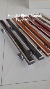 Paket Handle Pintu Rumah 45cm 33cm dan 60cm Set Kunci Murah Minimalis Gagang Pintu 2 Pasang Stainless Pegangan Pintu