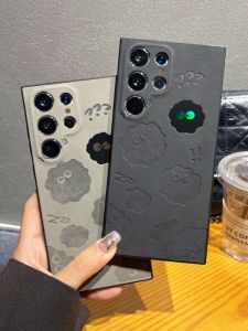 Fashionable Gradient Lamb Skin Phone Case for Samsung Galaxy S24 plus Anti-Fall Dirt-Resistant Male Female Version S23 Ultra Protection