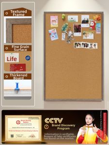 brandland | Bulletin & Announcement Vision Board Cork Board