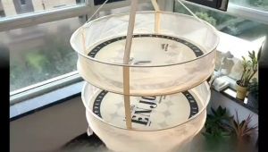 Large Capacity Household Balcony Laundry Basket 360 Degrees Can Rotate Clothes Socks Drying Basket Toys Sundries Basket