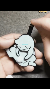 GANTUNGAN KUNCI KUCING TELUR TARIK / KUCING NAKAL BISA DI PUTAR / TAS SEKOLAH ORNAMEN HADIAH KREATIF