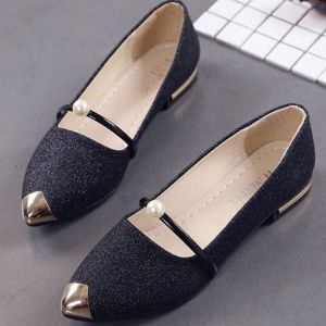 รองเท้าส้นแบนหนังนิ่มทรงหัวมนสำหรับผู้หญิง ฤดูใบไม้ผลิและฤดูใบไม้ร่วง รองเท้าส้นแบนหัวมนทรงกลม รองเท้าส้นแบนทรงเมล็ดถั่ว รองเท้าส้นแบนเปิดปาก รองเท้าแฟชั่นสำหรับผู้หญิง