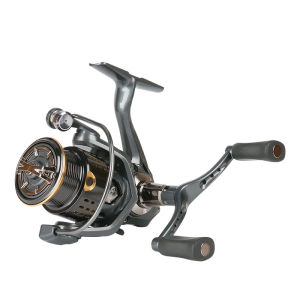 DEUKIO Double Handle 2000 3000 Series 5.2:1 Gear Ratio 13LB Max Drag Metal Spool Spinning Fishing Reel for Saltwater Freshwater
