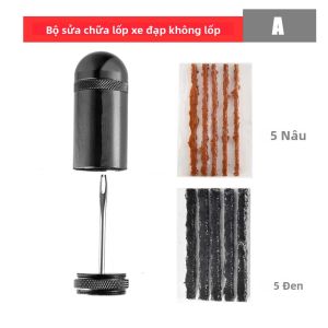 Bộ Dụng Cụ Sửa Chữa Lốp Xe Đạp Mini Di Động - Keo Sửa Chữa Thủng Lốp & Dải Cao Su Cho Bảo Trì Xe Đạp Đường Trường MTB