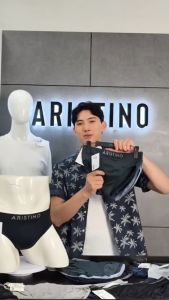 Combo 2 Quần Lót Nam Briefs Aristino Seamless Dệt Liền Không Đường May ABF012EXP02