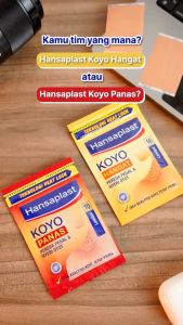 Hansaplast Koyo Hangat 1 Box 10 Sachet - Pereda Pegal dan Nyeri Otot isi 10 Lembar