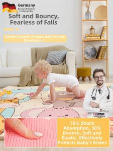 Thickened Non-Toxic No-Odor Customizable Baby Crawling Mat