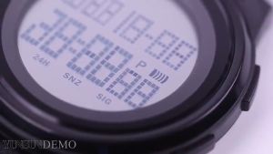 Jam Tangan Pria Digital Model Tipis Anti Air Model SKMEI 1206