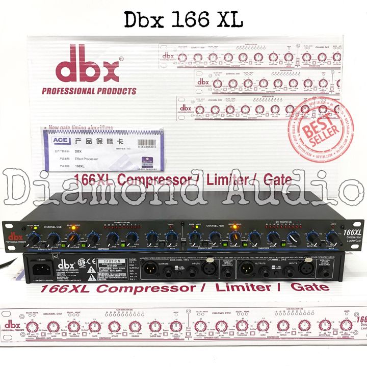 DBX 166Aコンプリミッター