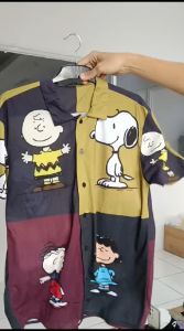 Kemeja Dewasa Desain Unik & Motif SPOON Snoopy Friends