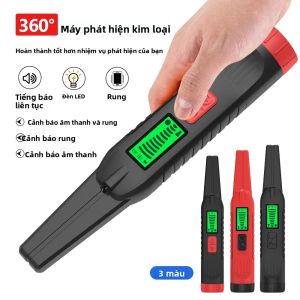 2025 Mới 360 °   Máy Dò Kim Loại Cầm Tay Máy Quét Chống Nước Cho Tiền Xu Vàng Bạc Sắt Xác Định Chính Xác Công Cụ Gia Công Kim Loại Công Cụ Công Nghiệp