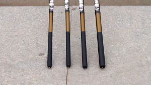 Fishing Rod 1.5M-2.1M 2 Sections Spinning Rod Ultralight Glass Rod Fishing Kit For Outside Sea fishing rod