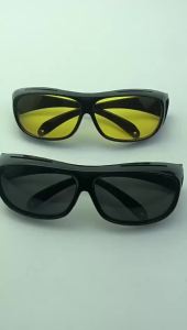 2025 New Cycling Glasses TV Sunglasses Windproof and Sand Protective Glasses Night Vision Driving Glasses