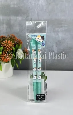 Moshi Moshi ปากกา ปากกาลูกลื่น 0.38 mm หมึกน้ำเงิน