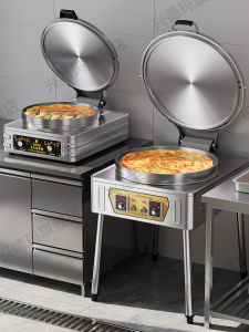 Commercial Electric Pancake Maker Automatic Temperature Control Non-Stick Double-Sided Heating for Business Kitchen Use