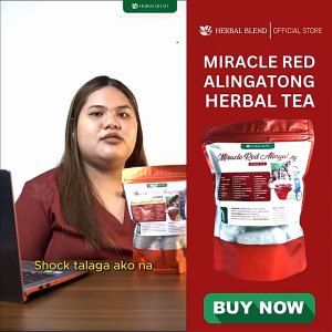 Red Miracle Alingatong Tea: A Natural Solution for Gout & High Blood Pressure