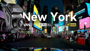 Vantrue S1 Pro Max Dual 4K Dash Cam 5GHz WiFi Super Night Vision ADAS GPS 24H Parking Mode