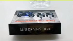 Mini Driving Light V1 20W 3 Wires Auxiliary Light Led Lights Fog Light for Motorcycle Cars Free Domino Switch