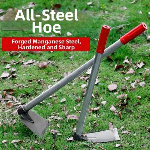 LUTUMEI | Garden Multifunctional Weeding Hoe Manganese Steel Heavy-Duty
